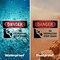 Signmission No Trespassing Steep Grade Danger Sign, Vinyl Decal, 10in W x 7in L, 2PK OS-2PACK-DS-D-710-L-1785 - alternate 6